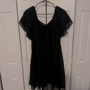 Sold offline NWT J-Lo dress. Black🖤